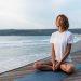 woman meditating outdoors during a digital detox boosts mental health