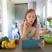 woman reading about personalized nutrition and gut health