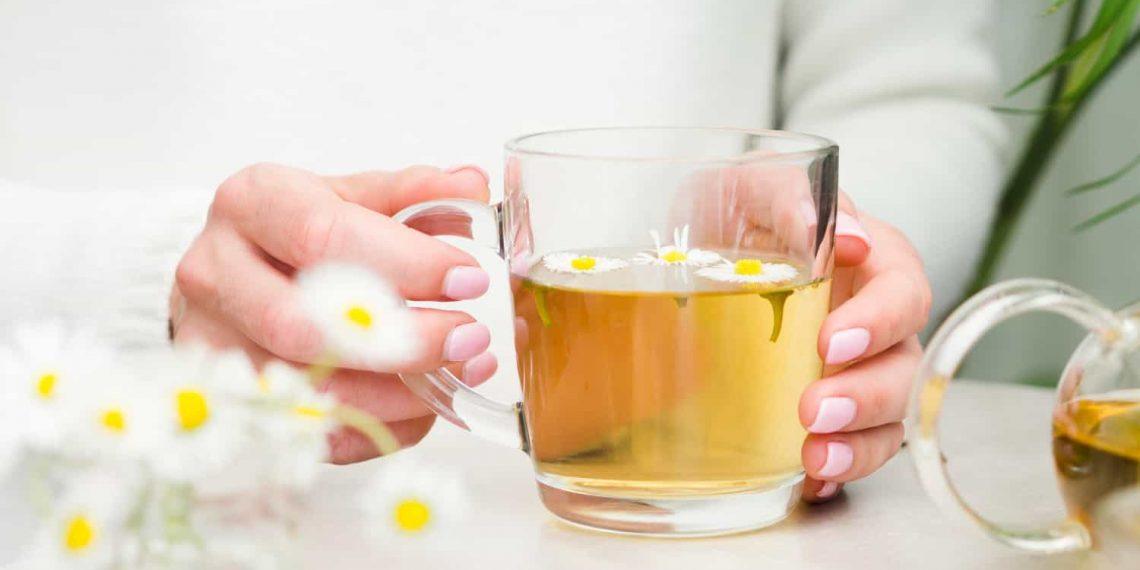 Refreshing herbal tea as a natural remedies for everyday fatigue