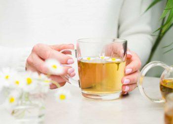 Refreshing herbal tea as a natural remedies for everyday fatigue