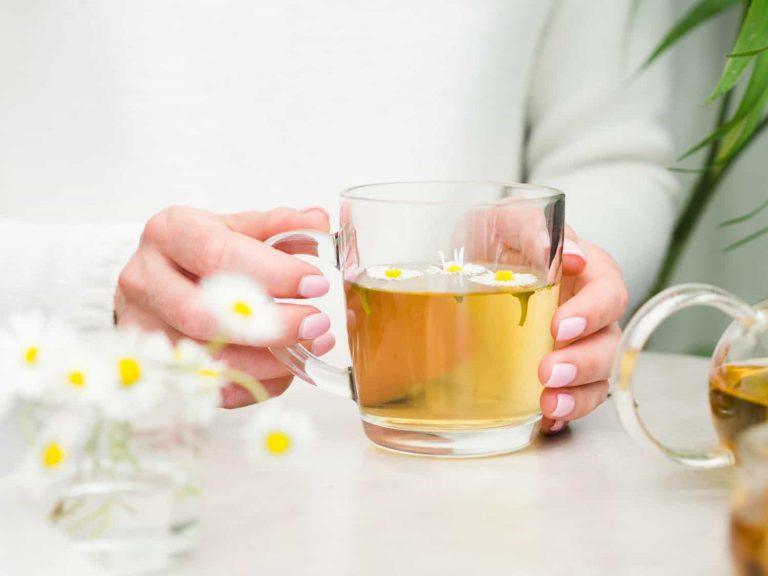 Refreshing herbal tea as a natural remedies for everyday fatigue
