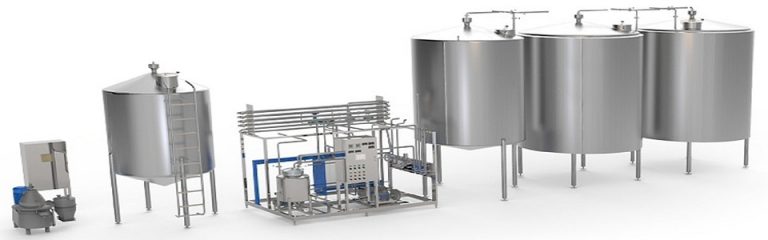 Stainless steel tanks and equipment for dairy processing {focus_keyword}.