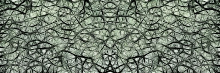 Abstract geometric pattern with intertwined dark lines.