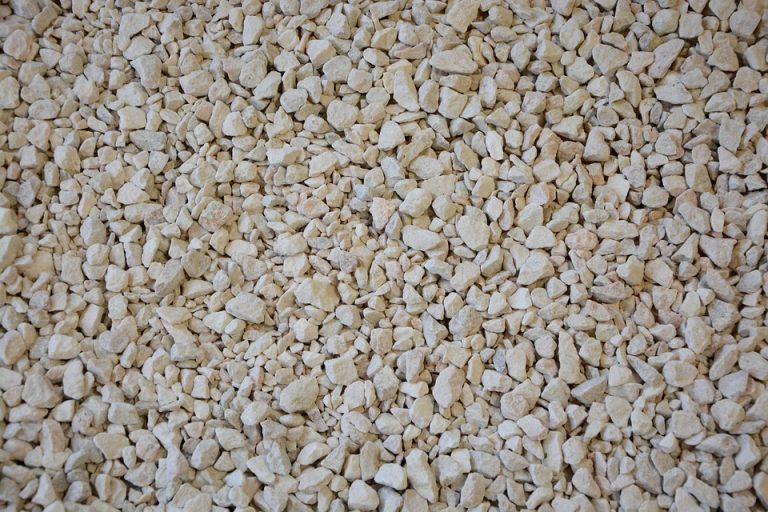 Small beige stones forming a gravel texture.