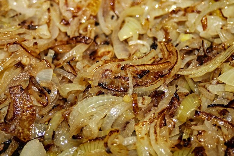 Caramelized onions sautéed to golden perfection.