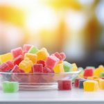 Protein gummy snacks for healthy lifestyle