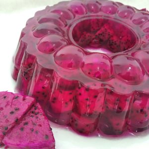 pink and white round cake collagen