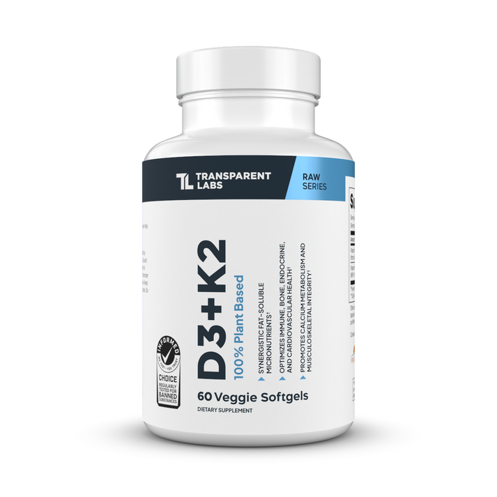 Vitamin D3 and K2 Support